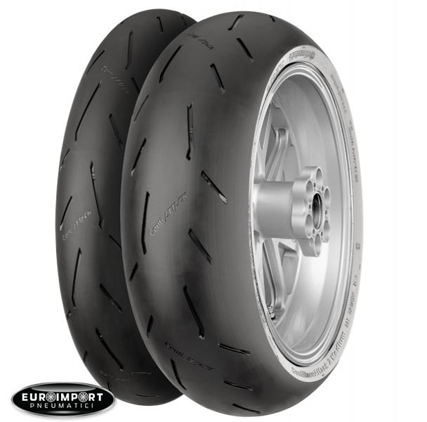 Continental CONTIRACEATTACK 2  180/60  17 75 W   TL POSTERIORE